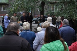 Встреча с жителями жилмассива Солнечный