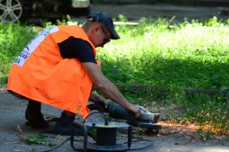 Восстановлена еще одна спортивная площадка города. Янгеля, 7