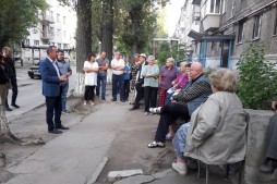Встреча с жителямидома 65 по ул. С. Ковалевской