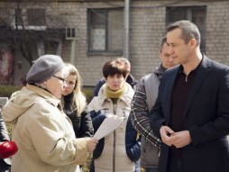 Встреча с жителями Амур-Нижнеднепровского района