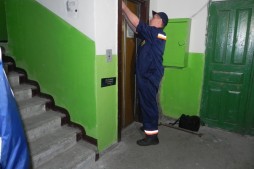 Замена сгоревшей кабины лифта на жилмассиве Западный 29.08.2014