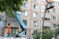 Ремонт сетей наружного освещения. Жилмассив 
